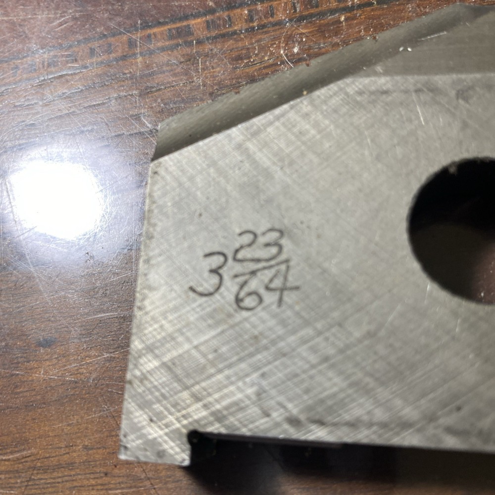 W.C. TLS B-13011 3-3/8” SPADE DRILL INSERT (E31)