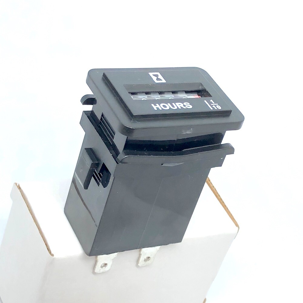 AC110-250V DC6-80V 6-Digit Display Electromechanical Engine Hour Meter Counter