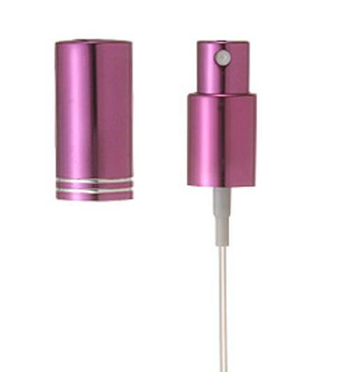 Luxury Perfume Bottles, Refillable Spray Atomizers 1, 2 and 4 oz. - Flat Shape