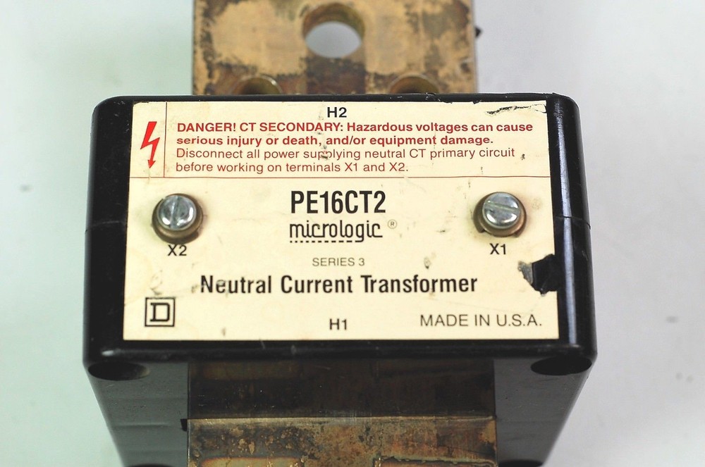 Square D PE16CT2 Micrologic Neutral current transformer