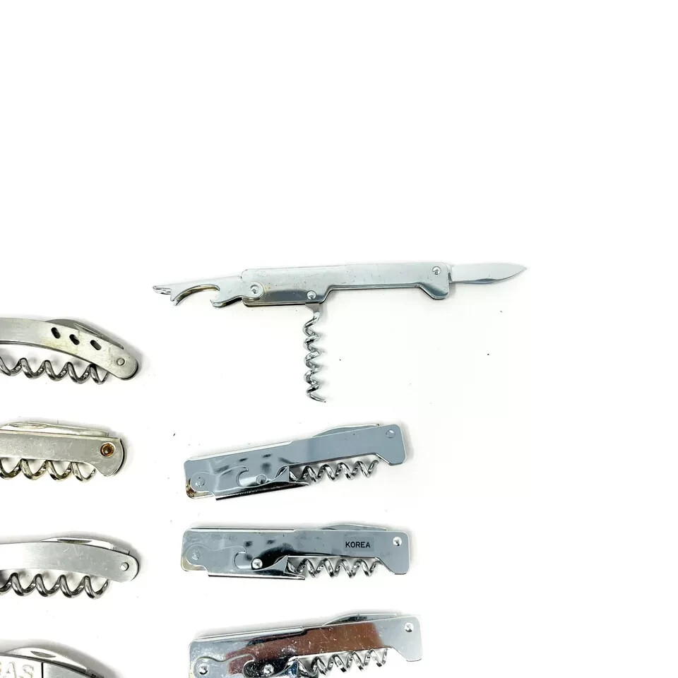 9 Pcs Assorted Waiter's Friend Corkscrew Wine Bottle Opener