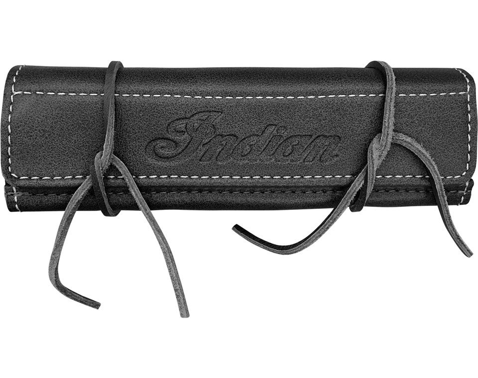 LEATHER TOOL ROLL INSERT BY INDIAN MOTORCYCLE BLACK - 2880944-01