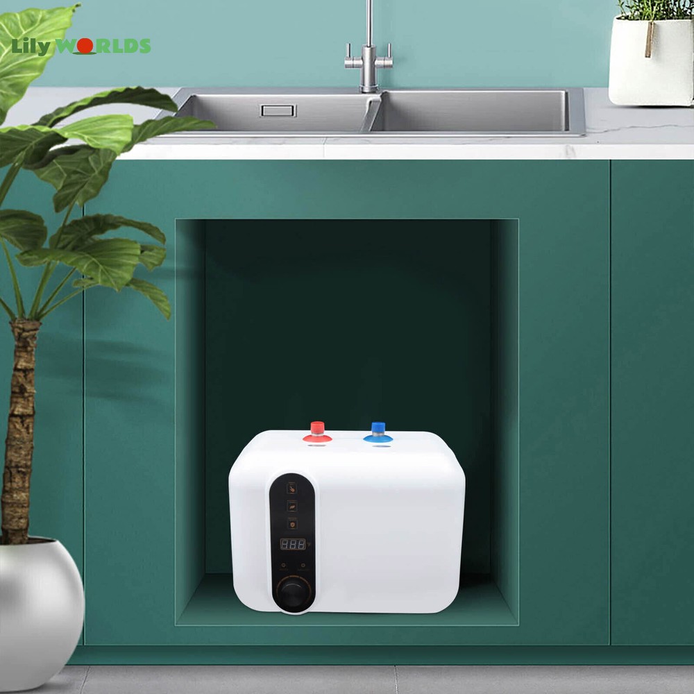 10L 110V RV Instant Electric Hot Water Heater Shower Compact Mini-Tank Storage