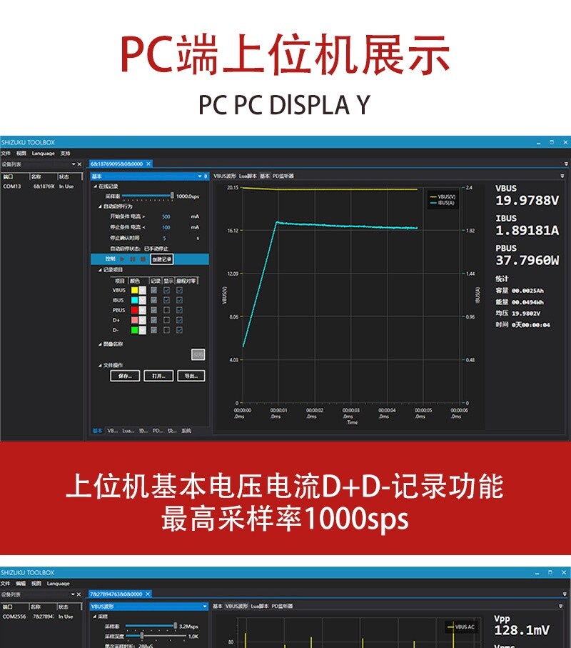 KT002 ChargerLAB Power-Z USB PD Tester Voltage Deception Instrument Testing Tool