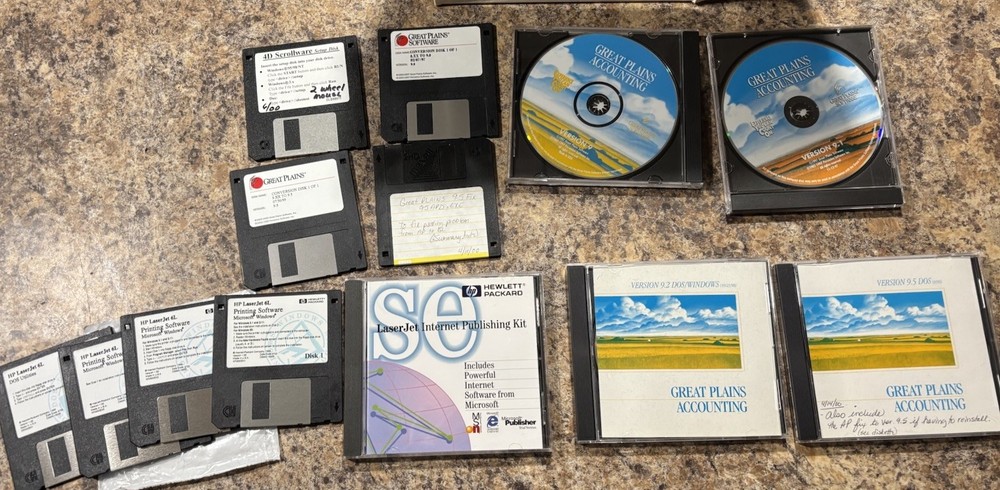 Great Plains Accounting Books & DISC Etc