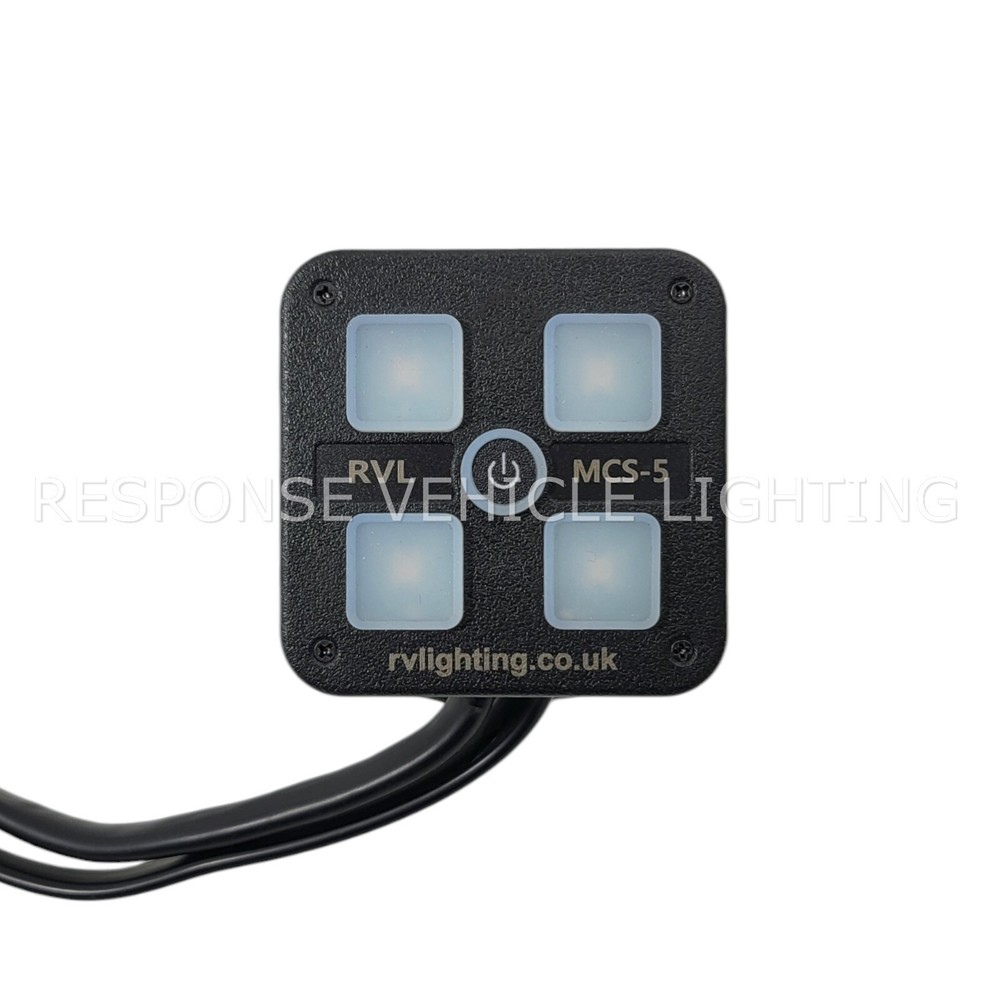 4 Switch Control Panel, Amber LED Light Bars Work Strobe Bracket Mount 12v 24v