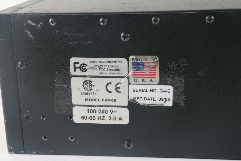 Barco EVP-06 Encore EVP Video Processor