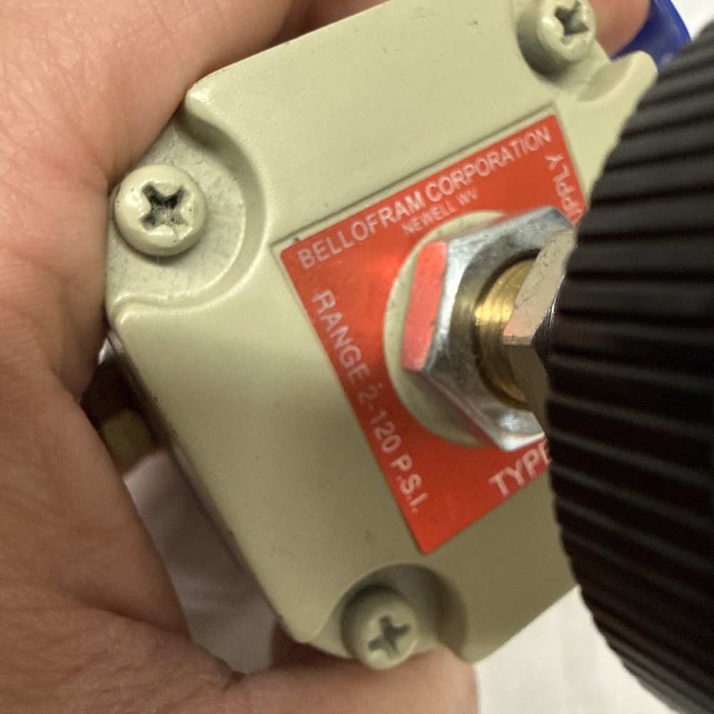 Bellofram Type 10 Precision Pressure Regulator Range 2-120PSI