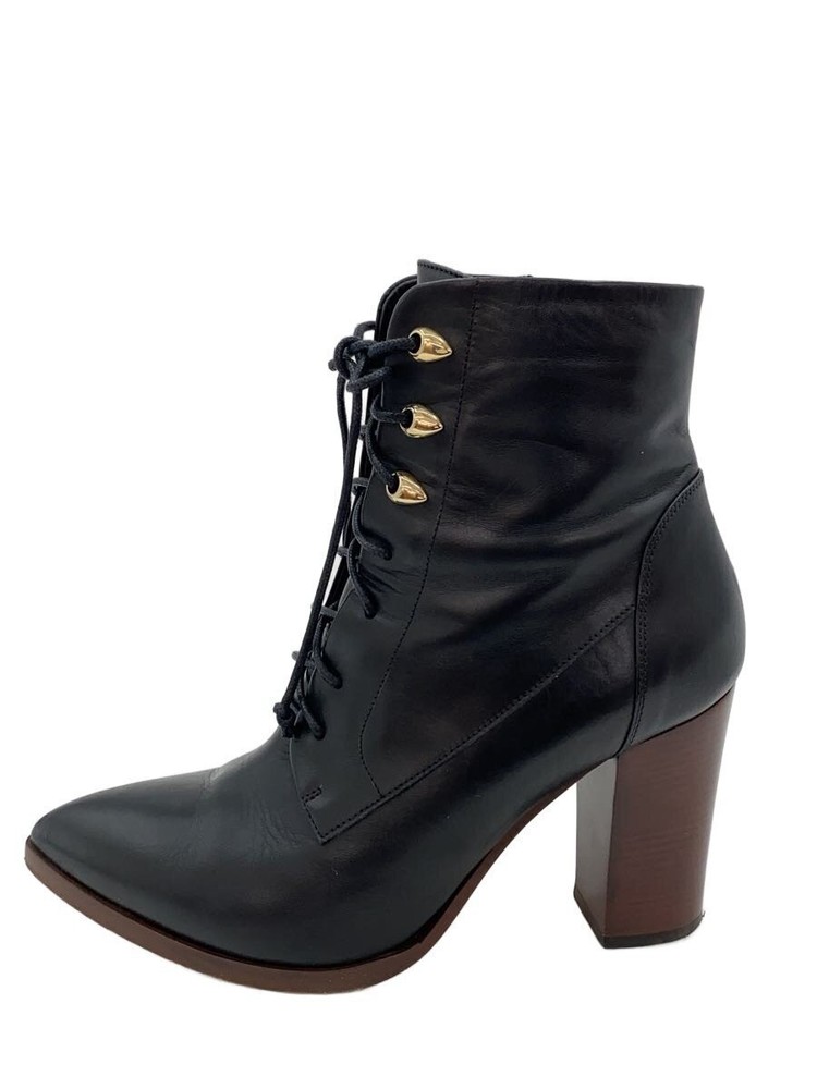 Pellico Lace-Up Boots/37.5/Blk 3544