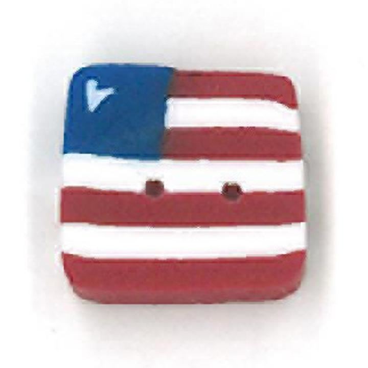 Square Flag Buttons by Just Another Button Company