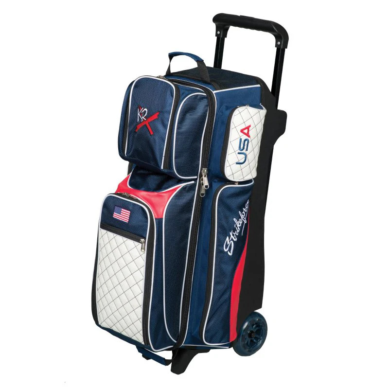 KR Strikeforce Royal Flush 3 Ball Roller Bowling Bag