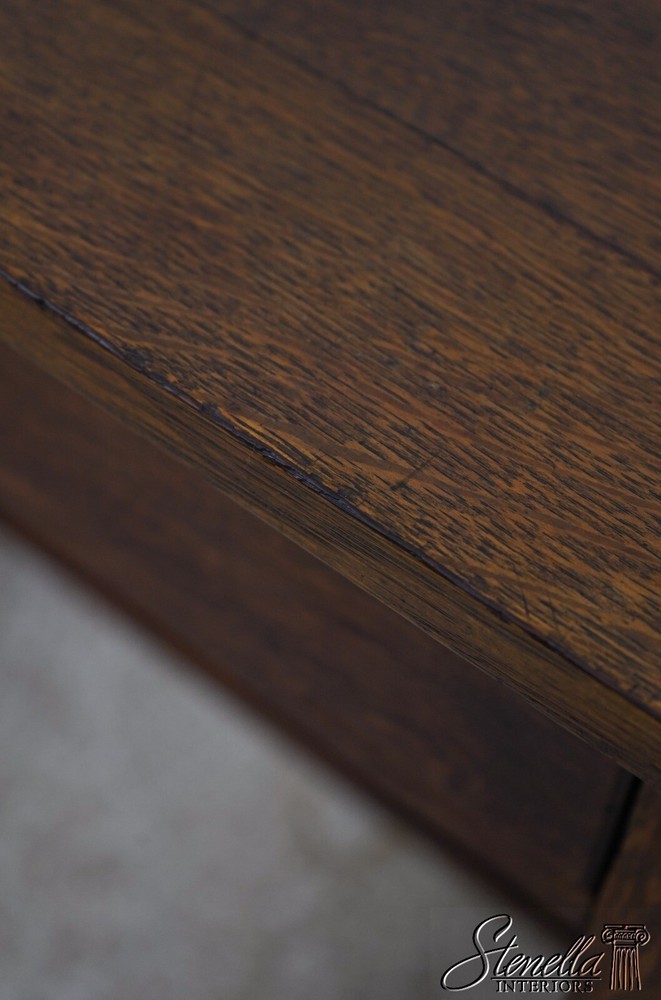 F68325: CHARLES LIMBERT Attributed Mission Oak Vintage Desk