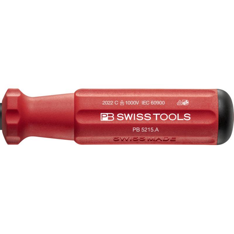 PB Swiss Tools PB 5215.A Classic VDE Interchangeable Handle For Quick And Easy