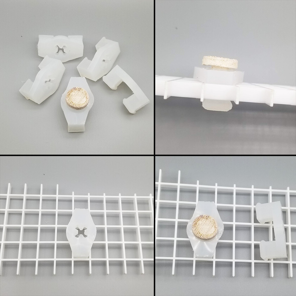 Egg Crate Easy Snap Install Frag Loc - Silicone - 5 Pack