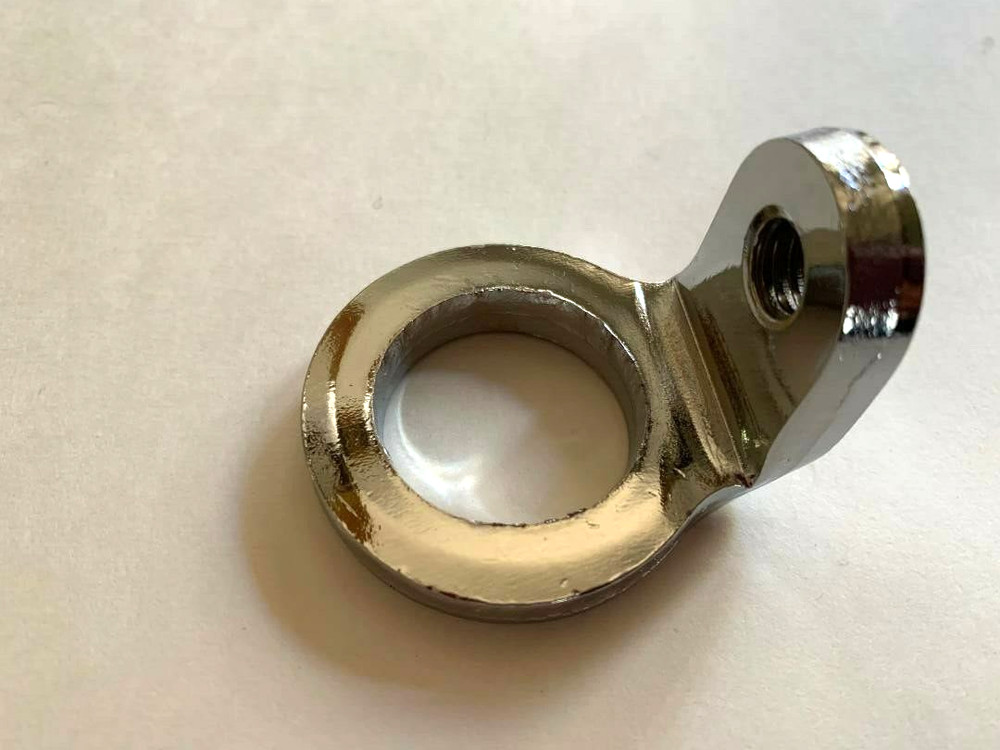 CHROME 90 Degree Ring for 1" Bicycle Springer Fork New!