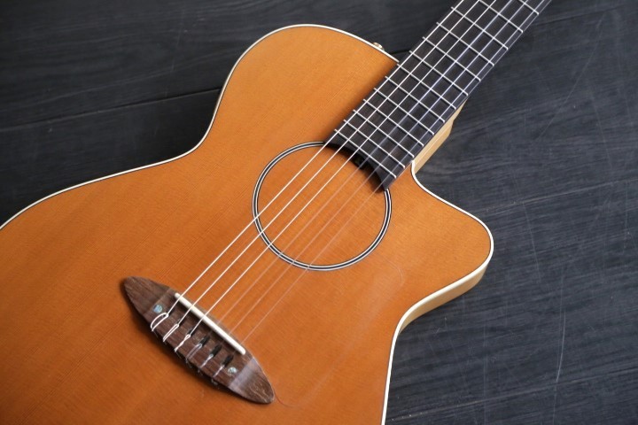 Carruthers Guitars ACN High-End Electric Nylon String Classical Guitar Premium
