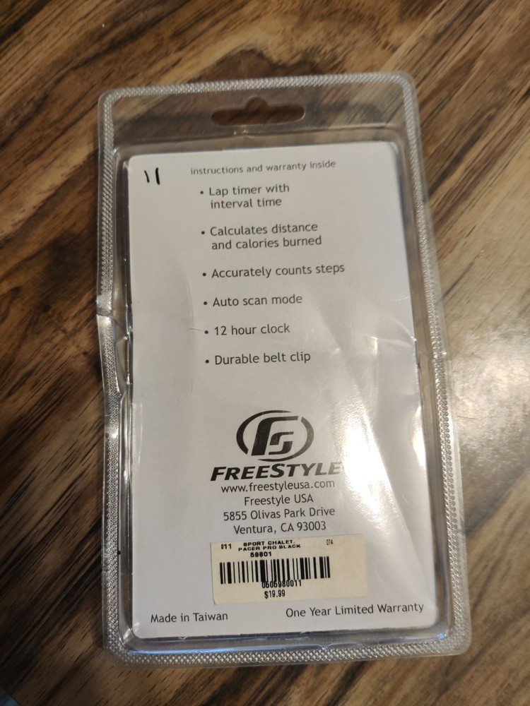 FreeStyle Pacer Pro Pedometer