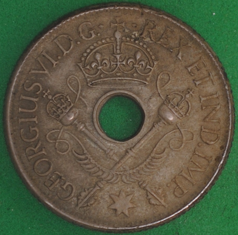 1938 New Guinea Shilling AU #2