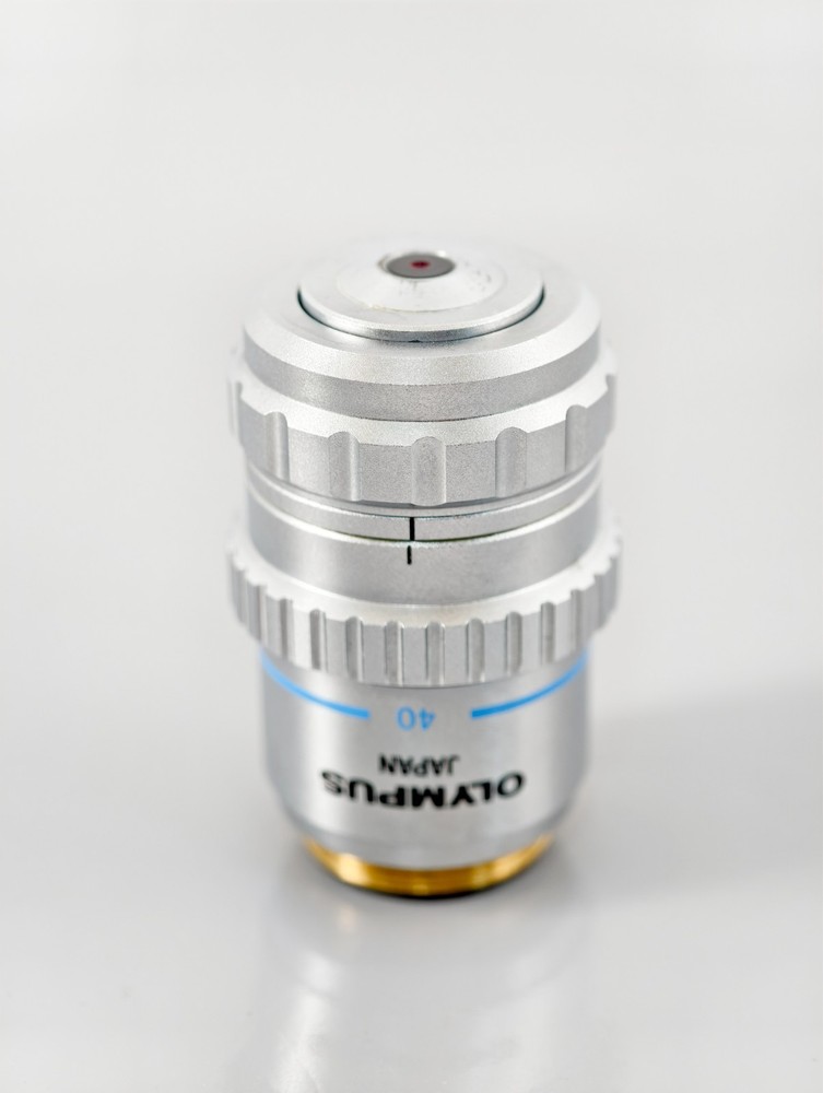 Olympus DPlan Apo 40x UV 0.85 Correction Collar Microscope Objective BH2