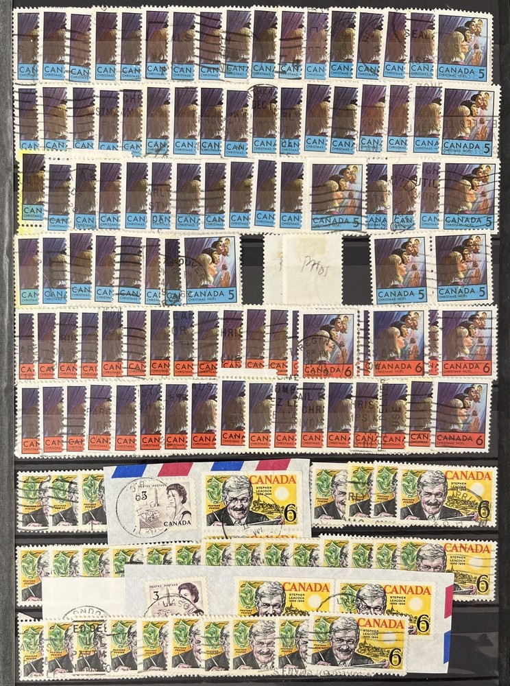 Canada Mid Period Mixture Used(Many 100s) DA1425