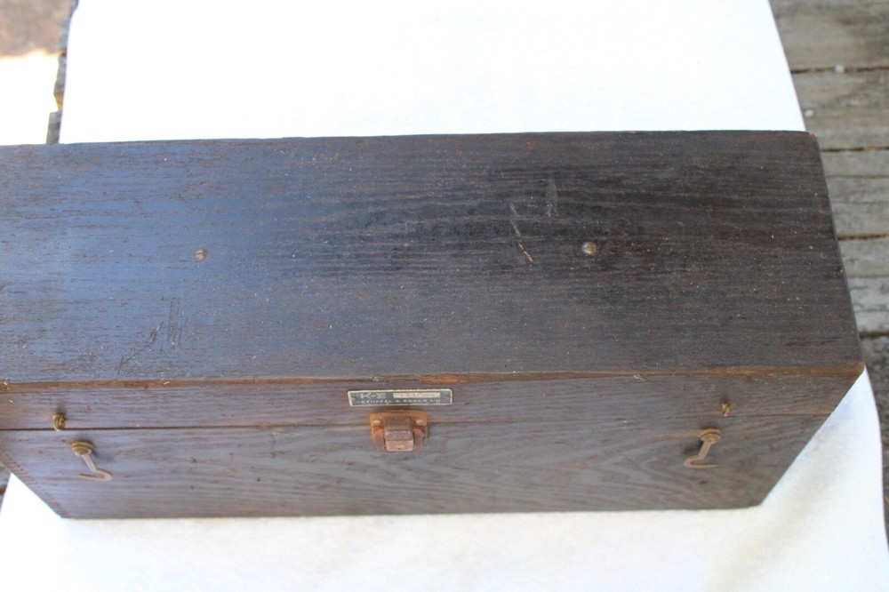 Keuffel & Esser Transit scope P5103 with wood box