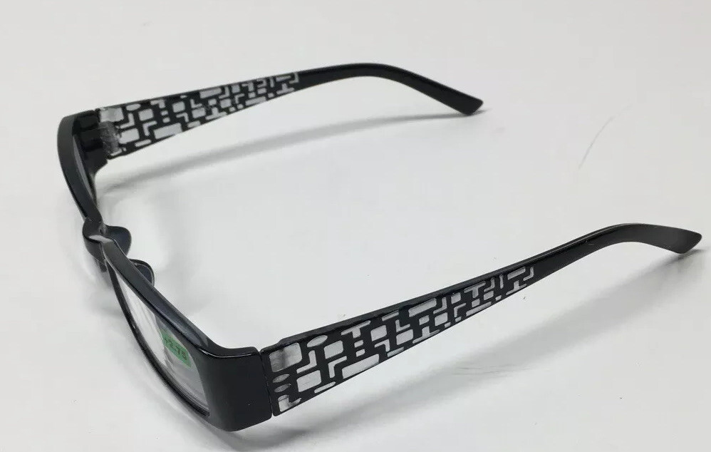 Reader glasses Slim Rectangle Lens. Multiple Color Frame Choices R331