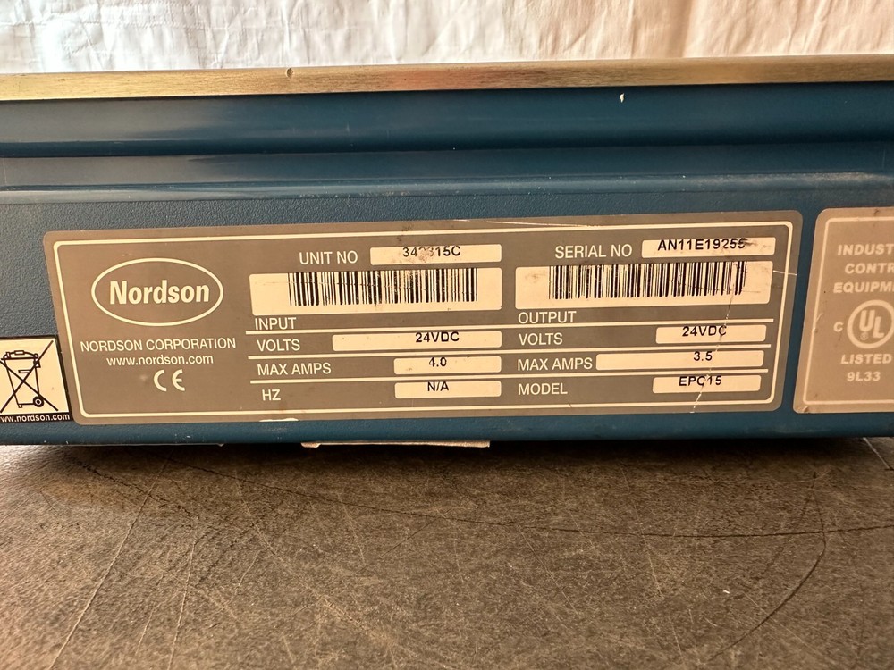 NORDSON ECLIPSE SERIES EPC-15 PATTERN CONTROL