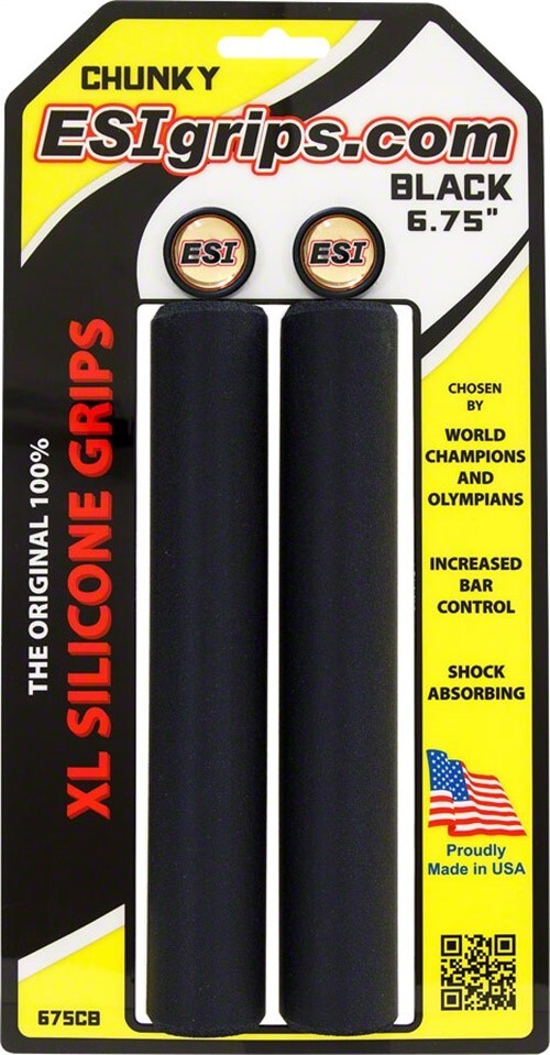 ESI XL Chunky Grips - Black