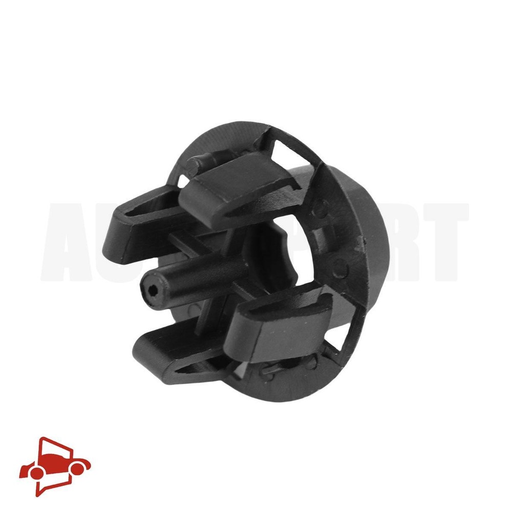 2Pcs Hood Slam Adjuster 7183752 Plastic Retaining Holders W/Rubber Stop Buffer