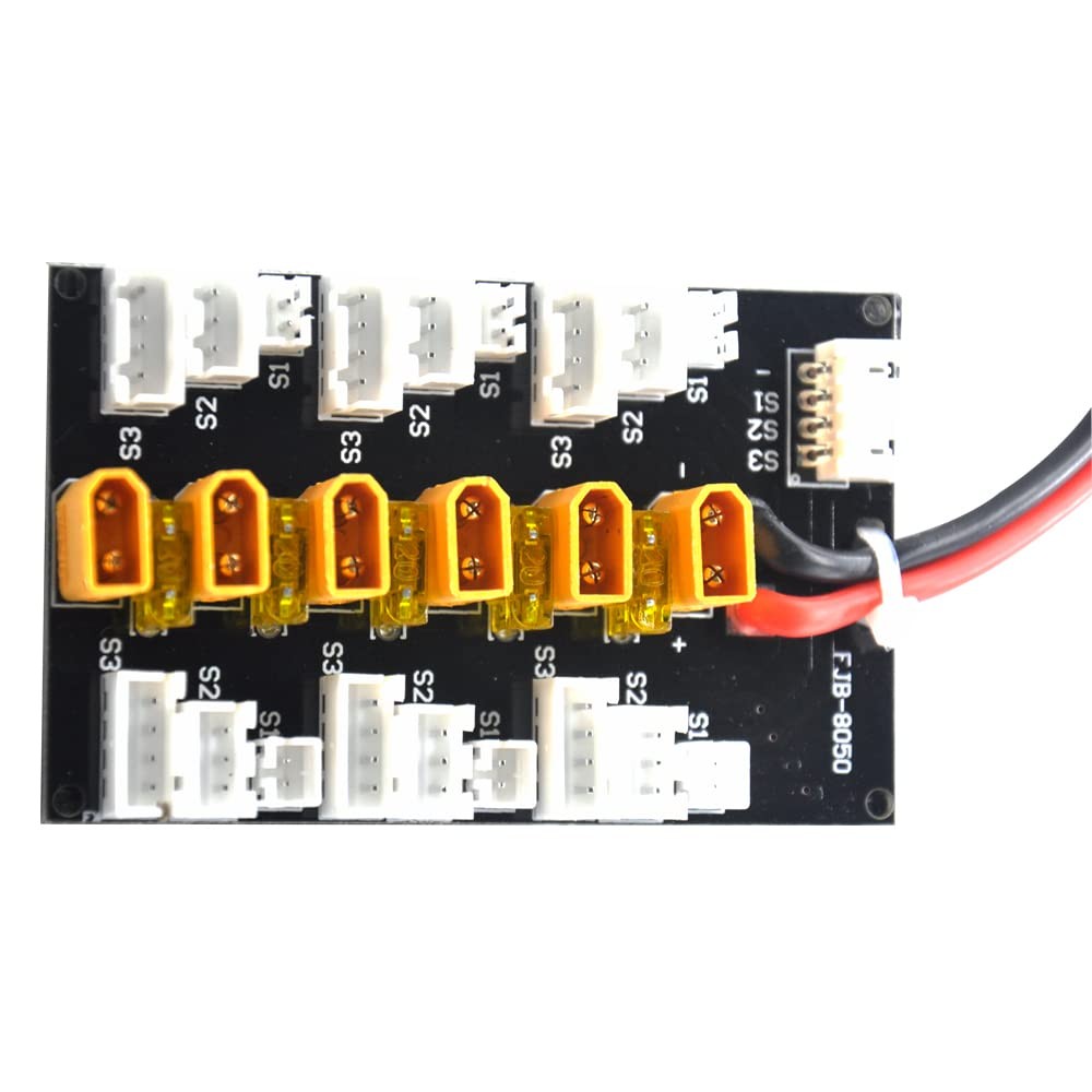 Upgraded XT30 Parallel Charging Board for 1S 2S 3S LiPo Batteries Compatible ...