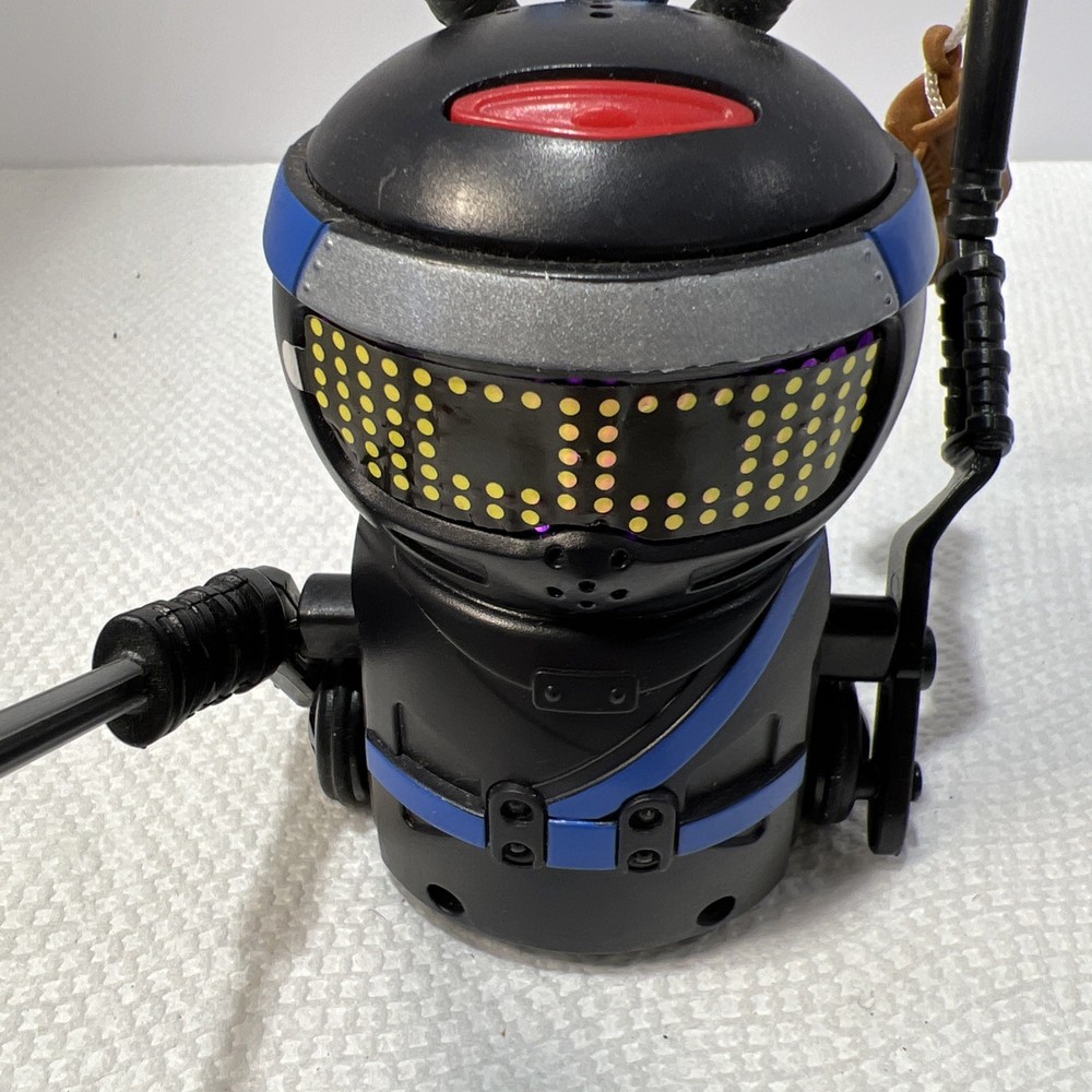 Spin Master Ninja Bots Battling Robots Red & Black 4" Working With Weapons B5