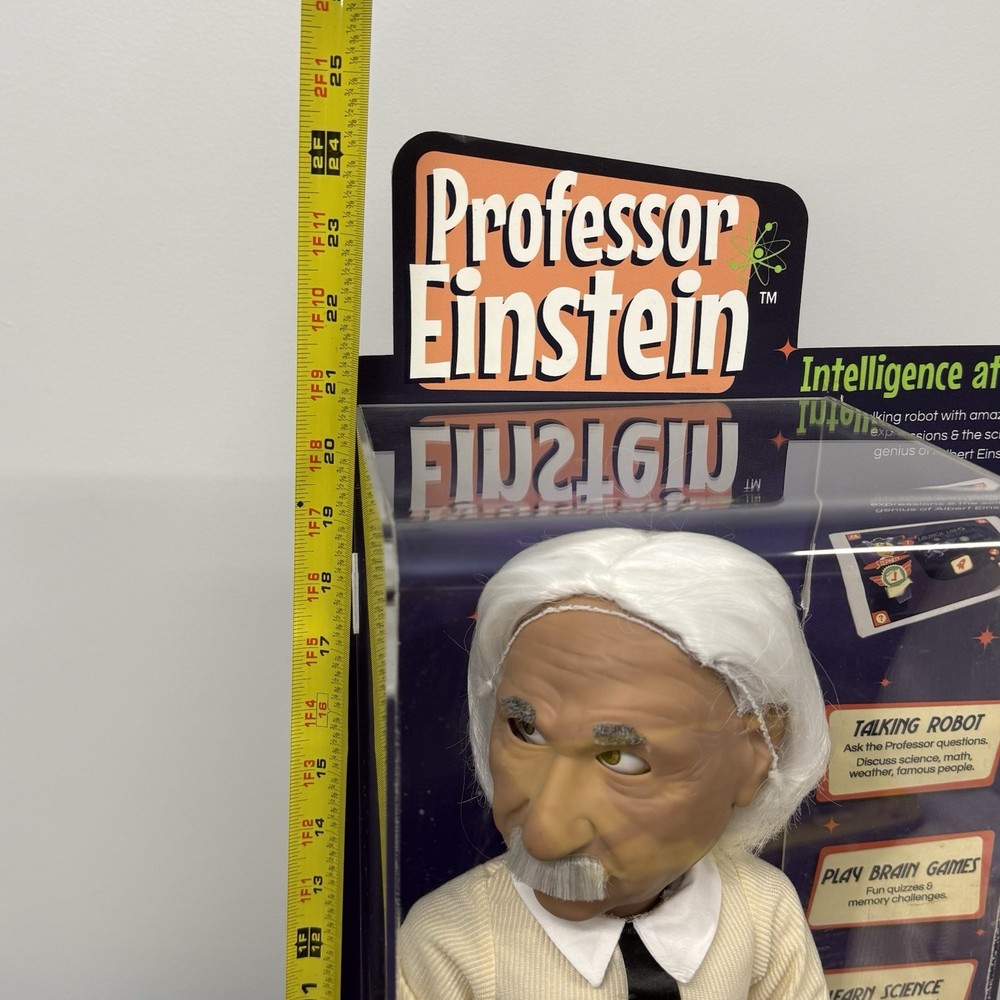 Professor Einstein Robot Hanson Robotics Interactive Tutor Genius STORE DISPLAY