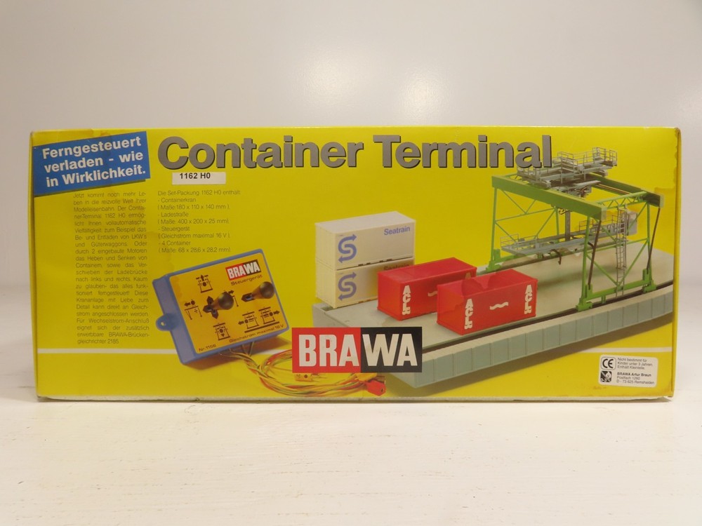 Brawa 1162 HO Container Terminal Kit LN