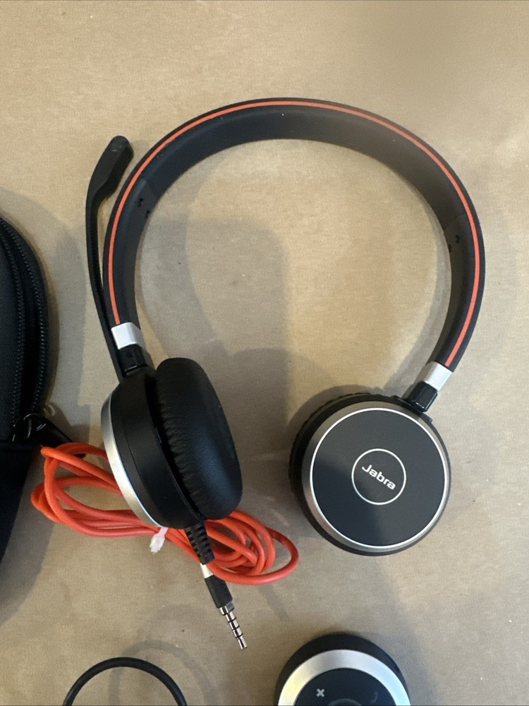 Jabra Evolve 40 Wired Stereo USB C Headset Controller