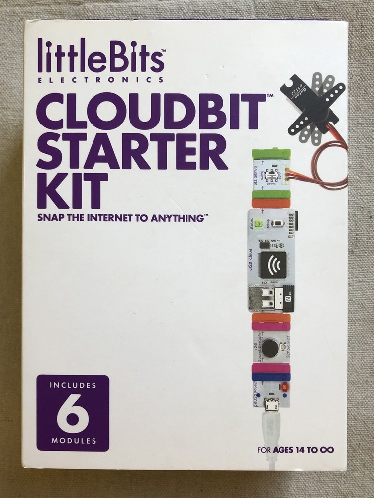 LittleBits CloudBit Starter Kit STEM Learning Electronics Circuitry Smart Device