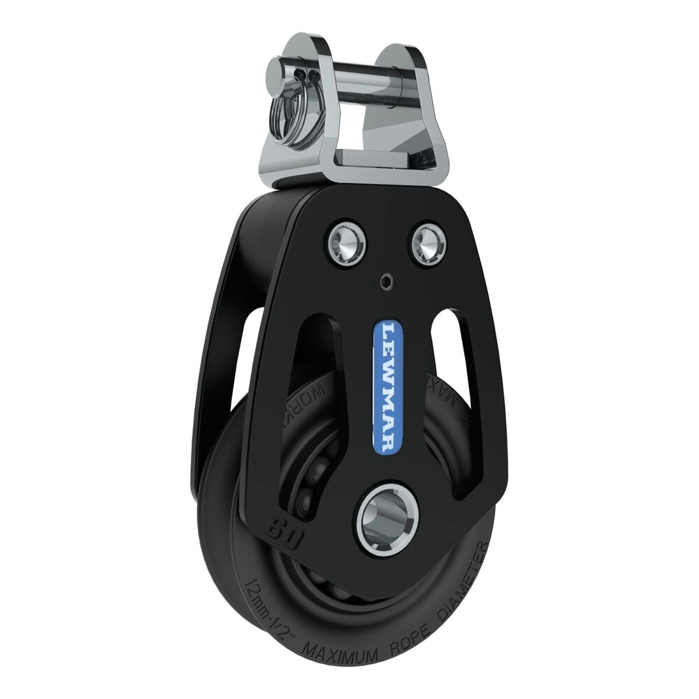 Lewmar 60mm Synchro Block Toggle Head, #29926021BK