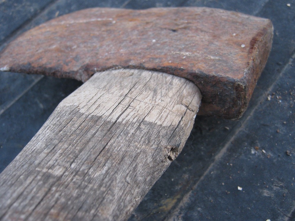 Vintage Primitive Used AX Axe great for decor