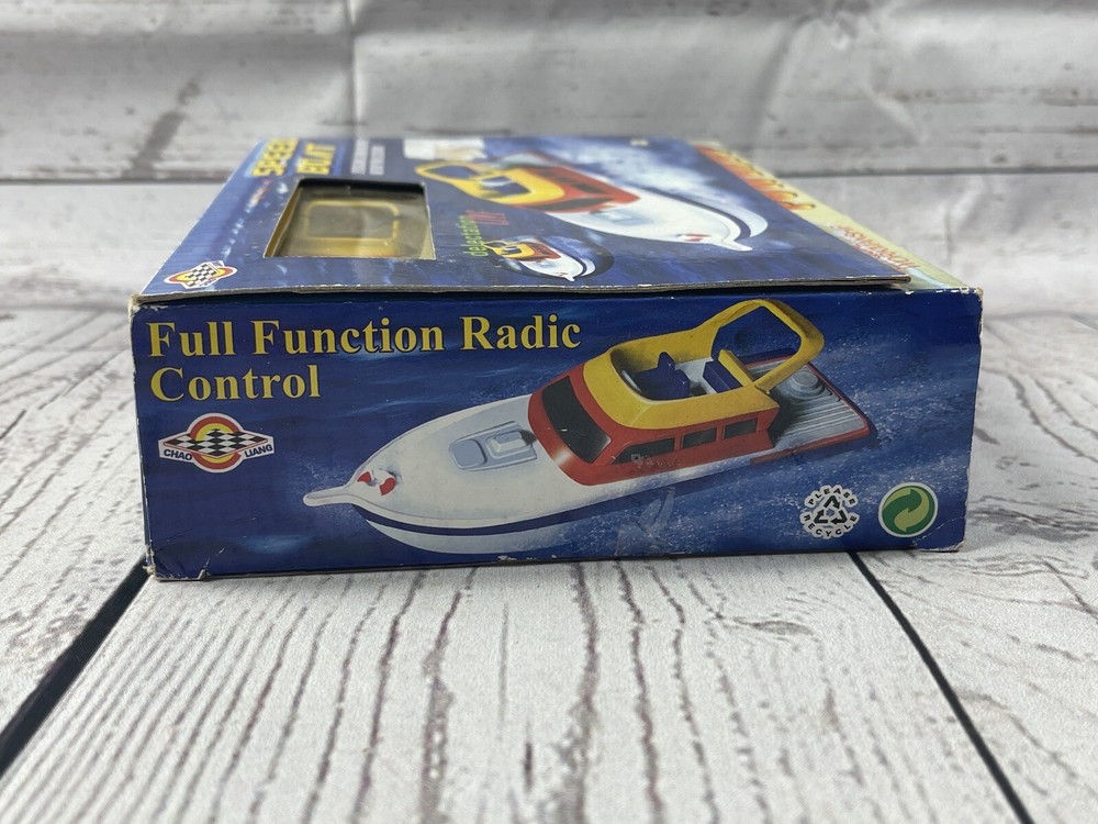 Vintage Speed Boat Powered 1:64 Scale Workmanship Full Function Radio Control