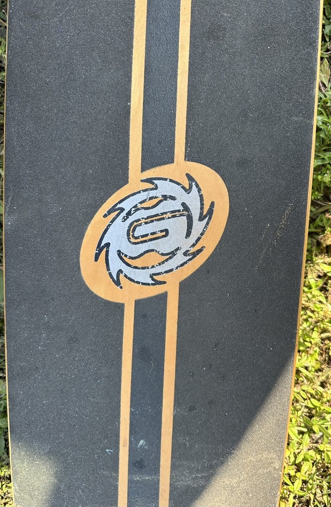 Vintage Gravity Longboard 45" "glombe" Spoon Nose Design