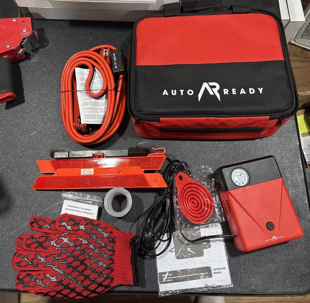 Auto Ready Auto Safety Kit, 68-peices (incomplete)
