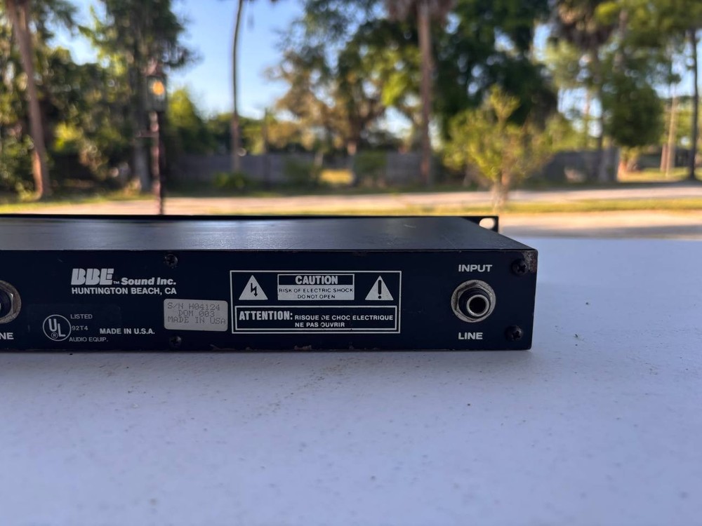 BBE Sonic Maximizer 411 Dynamic Range Processor Working Fast Shipping PH9