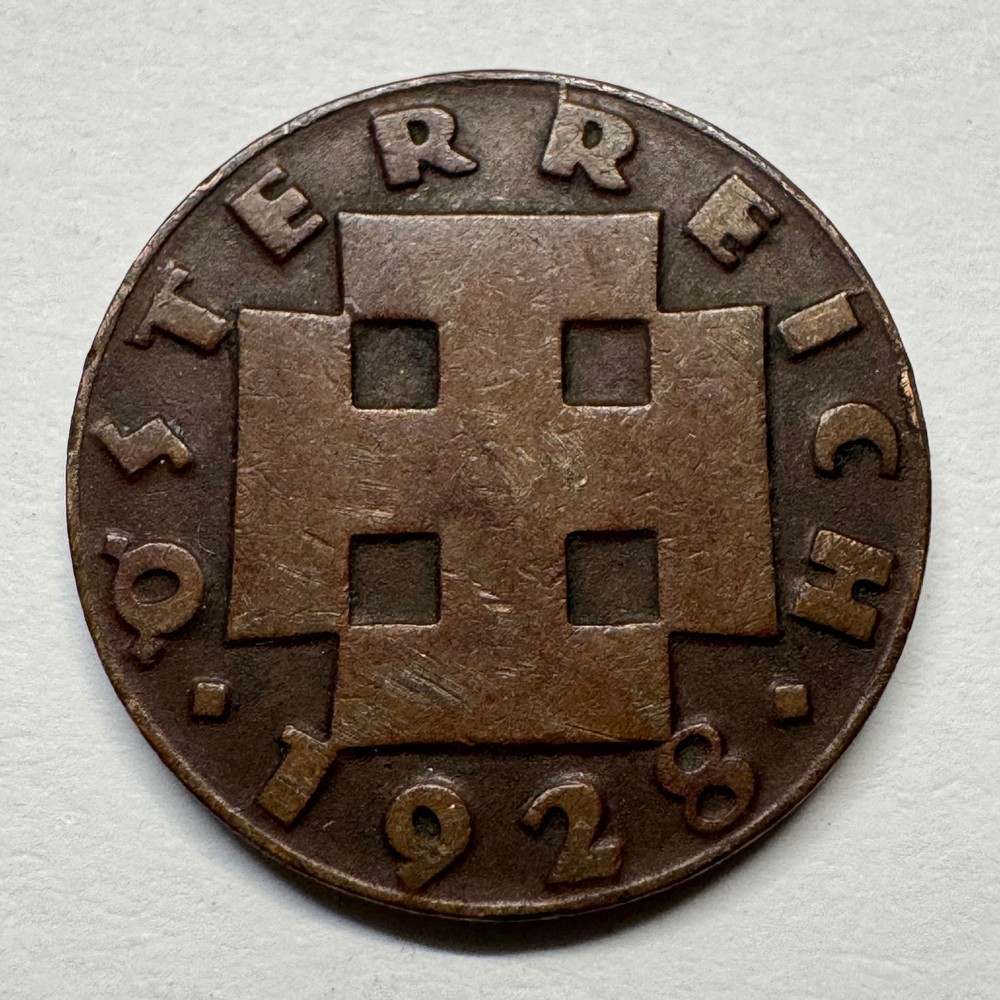 1928 Austria 2 Groschen - Coin #C-034