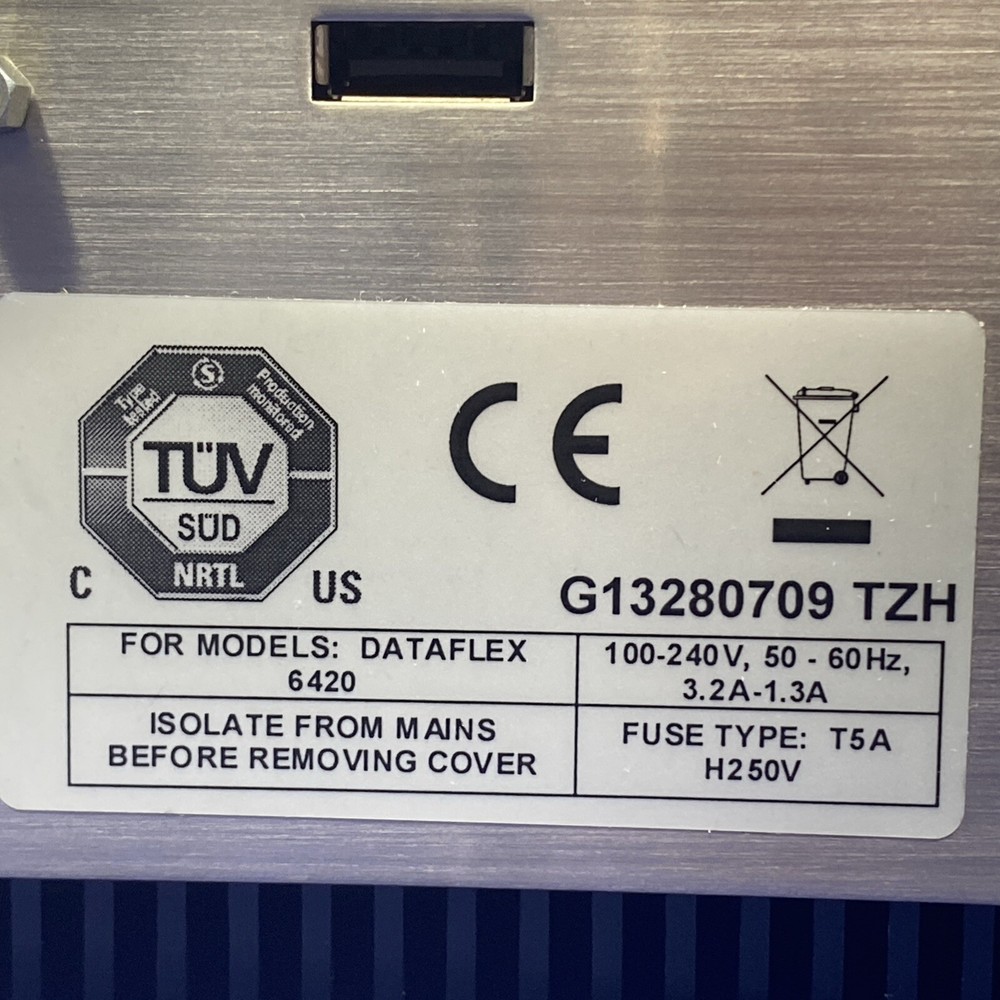VIDEOJET DATAFLEX 6420 SCREEN