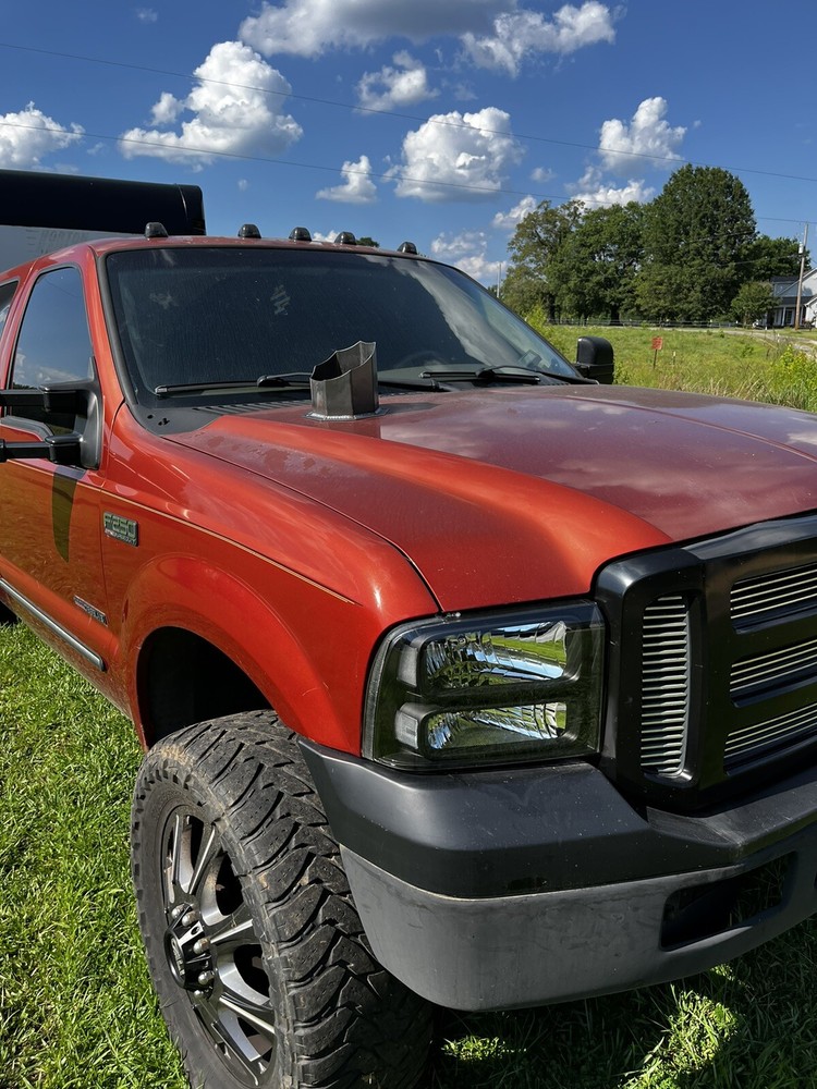 6 INCH OCTAGON EXHAUST HOOD STACK DIESEL STACK DURAMAX POWERSTROKE CUMMINS STACK