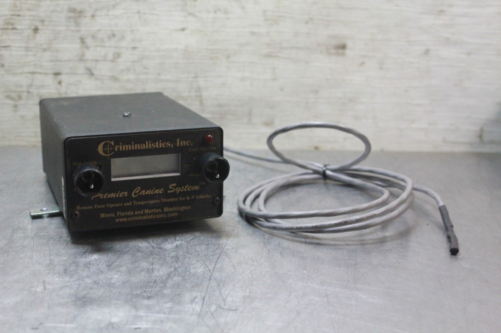 Criminalistics INC. Premier Canine System