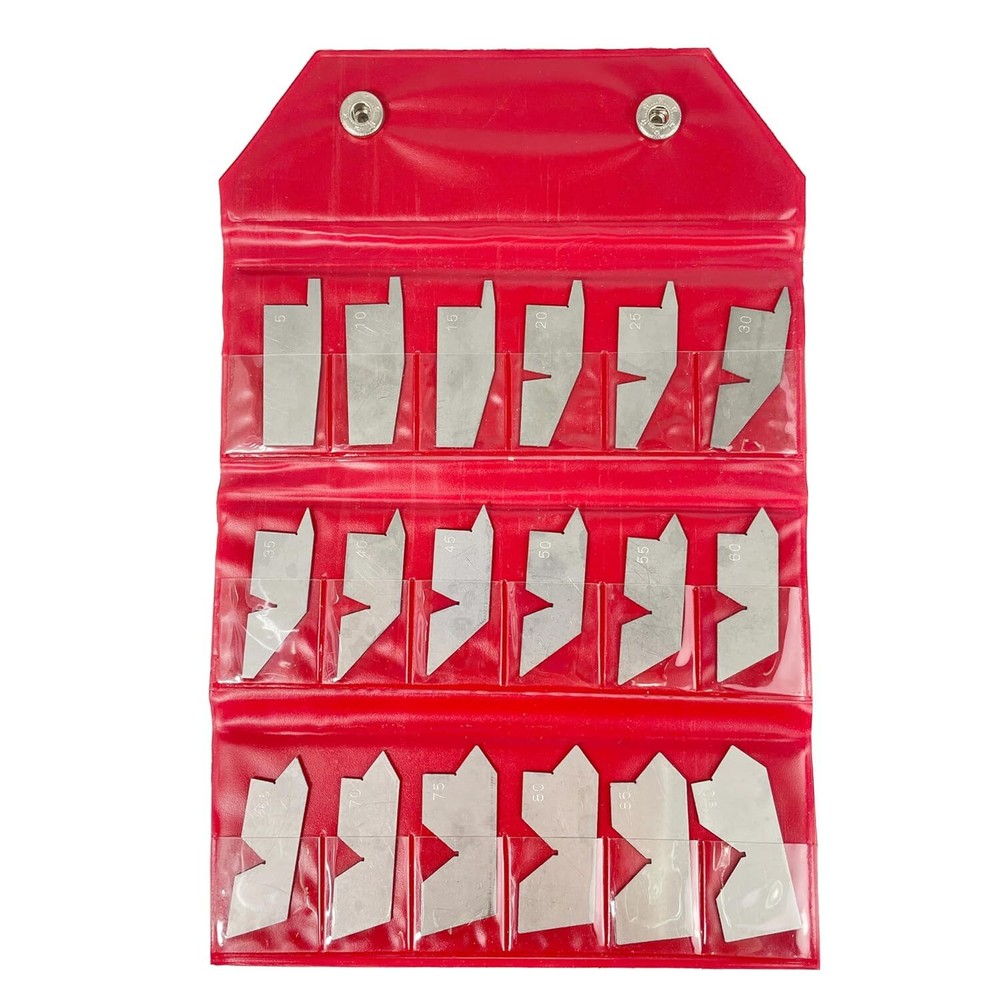 18 Pc Angle Gauge Set, 3602-5050