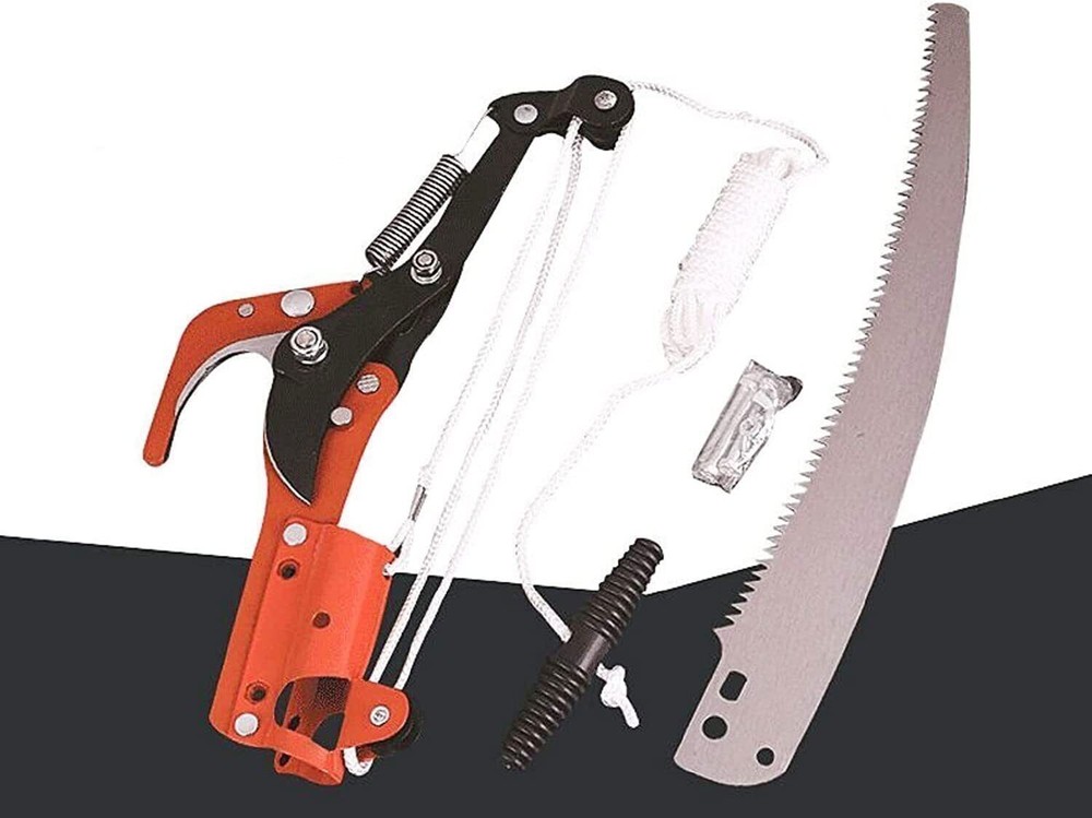 High Reach Tree Trimmer Pruner Saw Branch Cutter Pruning Tool Without Pole US