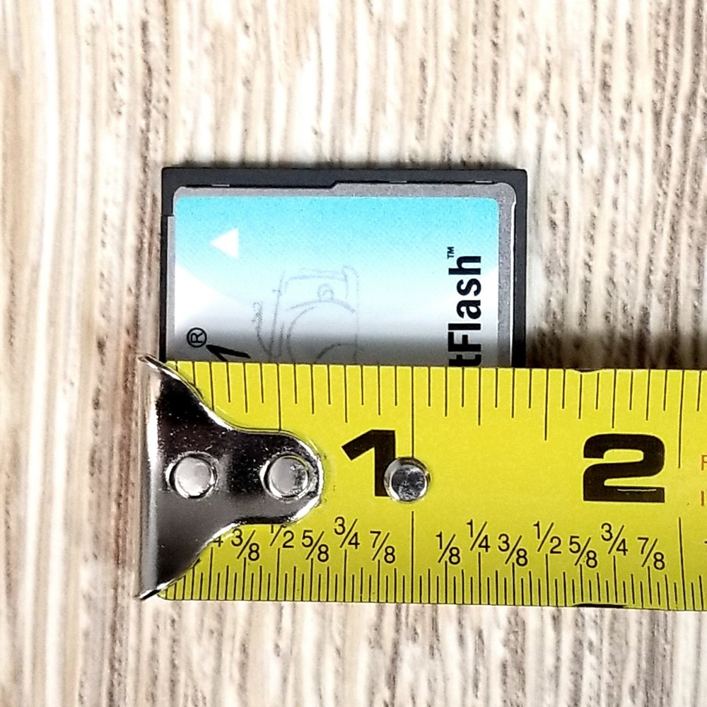 TOPRAM 2GB CompactFlash CF Memory Card Pre‑Owned Tested