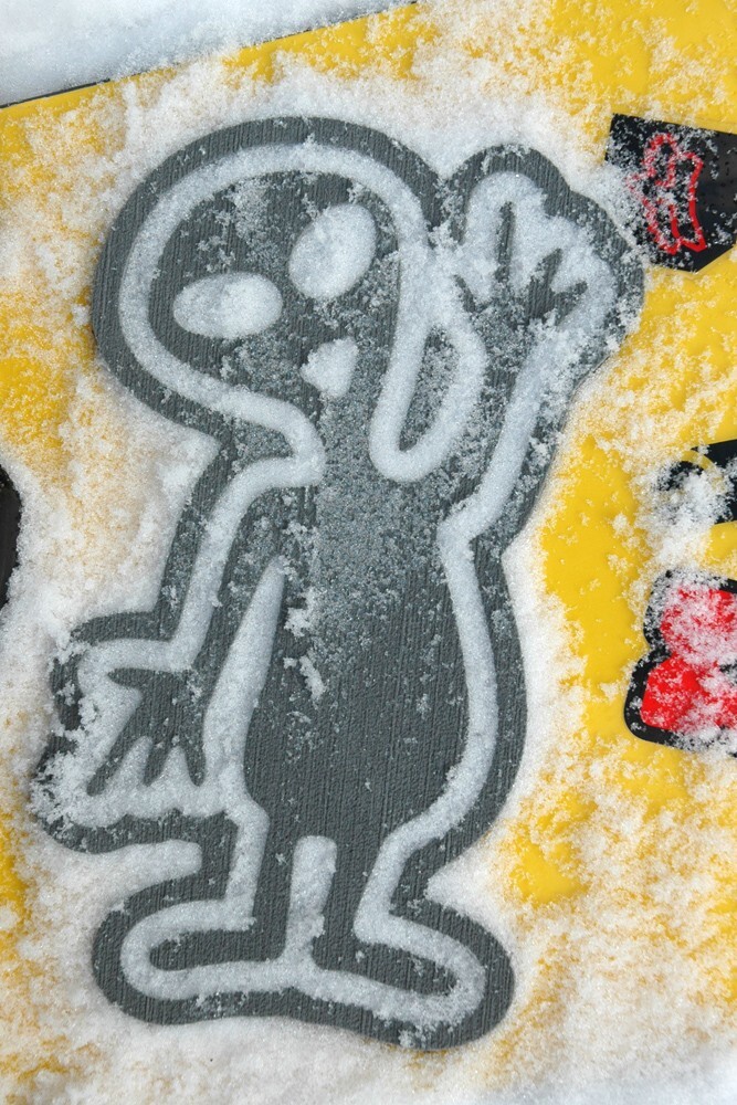 ToeJamR Snowboard Stomp Pad - ALIEN - GRAY