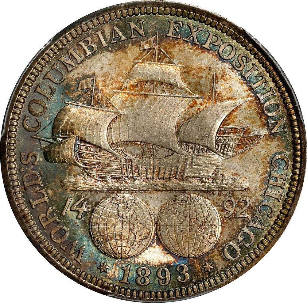1893 Columbian Commemorative Half MS-66+ CAC/PCGS Certified